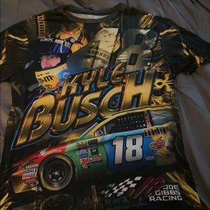 Kyle Busch graphics t shirt